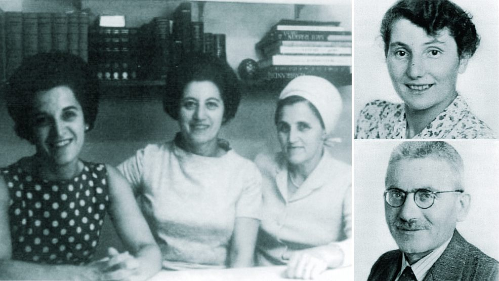Jenny und Samuel Hirschberger wurden in Auschwitz ermordet. Sie konnten ihre drei Töchter vorher in die USA schicken.