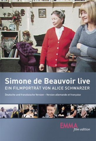Ein Filmporträt von Alice Schwarzer: Simone de Beauvoir aus größter Nähe. Dt. und frz. Version, 45 Min, Booklet mit Fotos.
