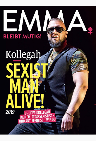 Der EMMA-Award "Sexist Man Alive" geht 2019 an Kollegah!