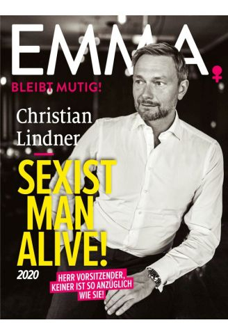 EMMA-Award "Sexist Man Alive" für Christian Lindner!
