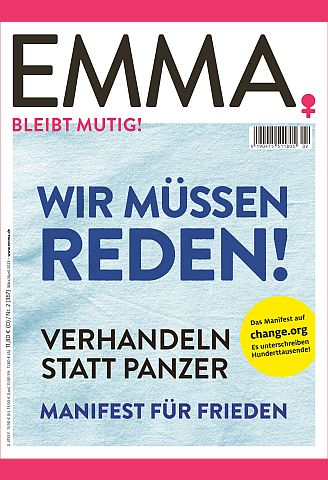Mehr EMMA lesen? Die März/April-Ausgabe, jetzt im EMMA-Shop. Portofrei!
