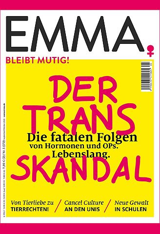 Mehr EMMA lesen: Die aktuelle September/Oktober-Ausgabe gibt es im www.emma.de/shop