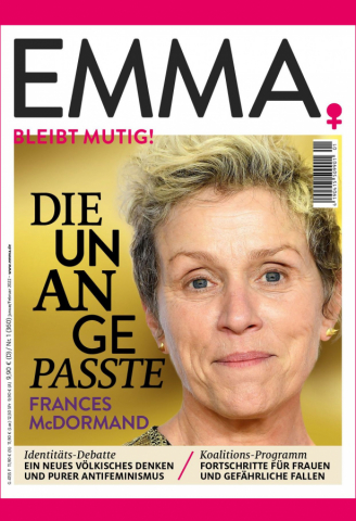 Die Januar/Februar-EMMA. Ab 16.12. am Kiosk und schon jetzt im EMMA-Shop. Portofrei!