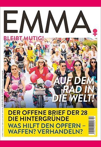 Die Juli/August-EMMA - jetzt im Handel und im EMMA-Shop!