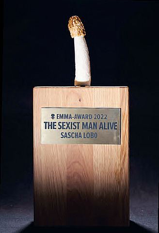 Der EMMA-Award "Sexist Man Alive"
