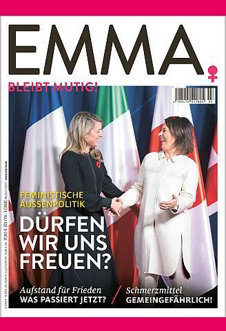 Mehr von Alice Schwarzer gibt es in der aktuellen Mai/Juni-Ausgabe. Im EMMA-Shop, portofrei!