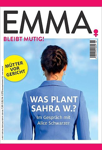 Die aktuele November/Dezember-Ausgabe - schon jetzt im www.emma.de/shop vorbestellen!