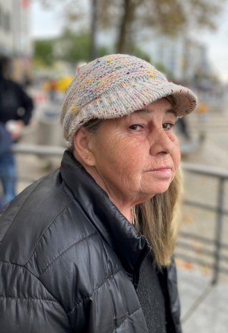 Linda Rennings am Wiener Platz in Köln Mühlheim.