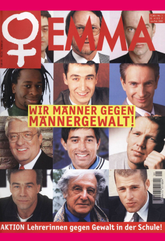 In der Januar/Februar-Ausgabe 2000 titelte EMMA mit Männern, die gegen Männergewalt kämpften. Mit einem Klick im Lesesaal lesen!