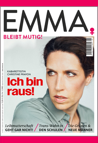 Mehr EMMA lesen! Die September/Oktober-Ausgabe als Printheft oder eMagazin im www.emma.de/shop