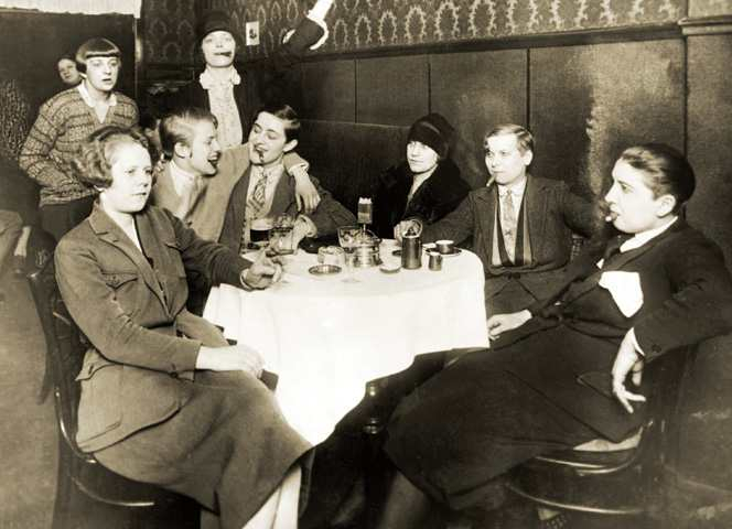 Einer von 50 "Damenclubs" im Berlin der 1920er Jahre.