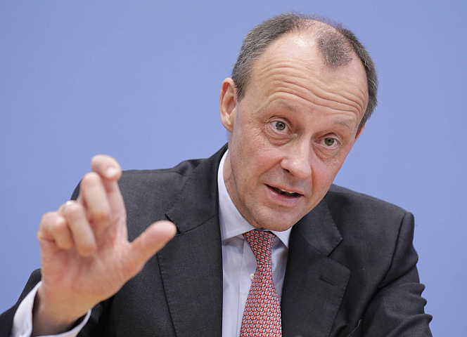 Eine Frauenquote? Friedrich Merz: "Das wäre auch eine Diskriminierung der Männer". - Foto: imago images