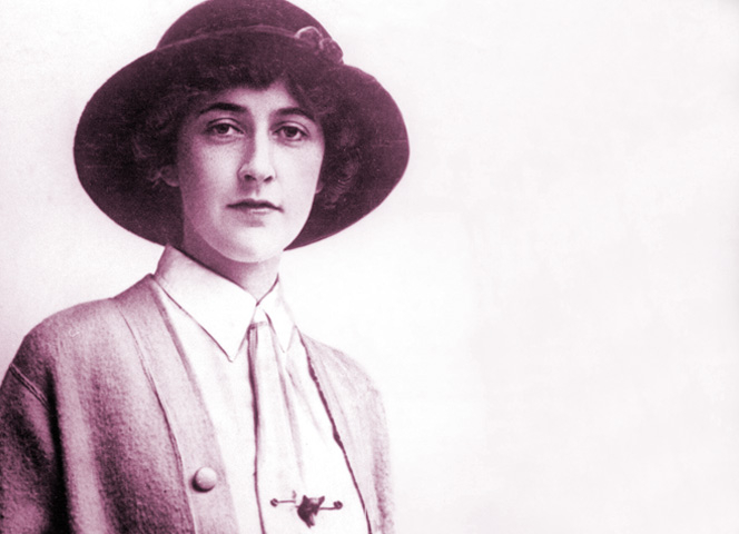 Agatha Christie als junge Frau. - Foto: Everett Collection/imago images