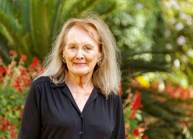 Annie Ernaux erhält den Literaturnobelpreis 2022. - Foto: Cati Cladera/Agencia EF/imago images 