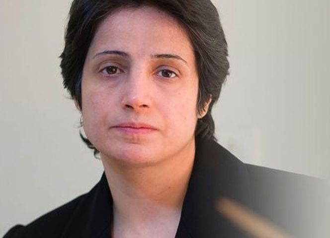 Nasrin Sotoudeh kämpft mutig weiter für die Frauen in Iran.
