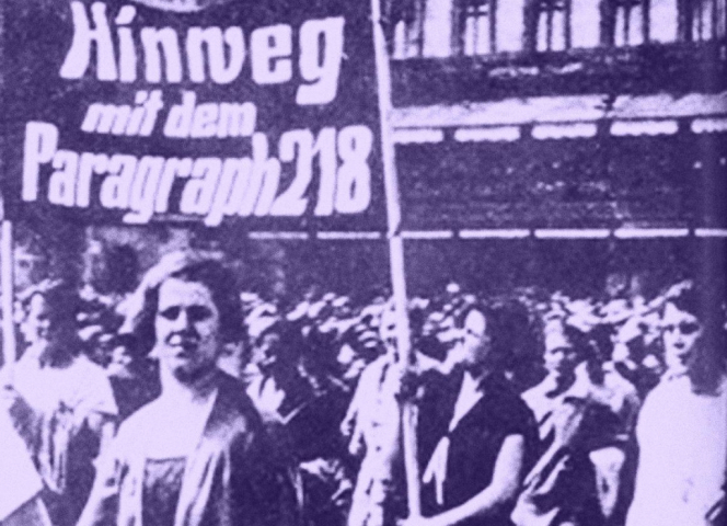 Schon in der Weimarer Republik gingen Frauen für das Recht auf Abtreibung auf die Straße. Hier eine Demo in Berlin.