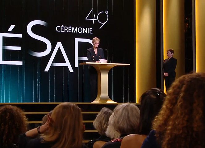 Judith Godreche brach bei der Verleihung des César das Schweigen: "Ich bin all diese Mädchen, die selber keine Stimme haben.“