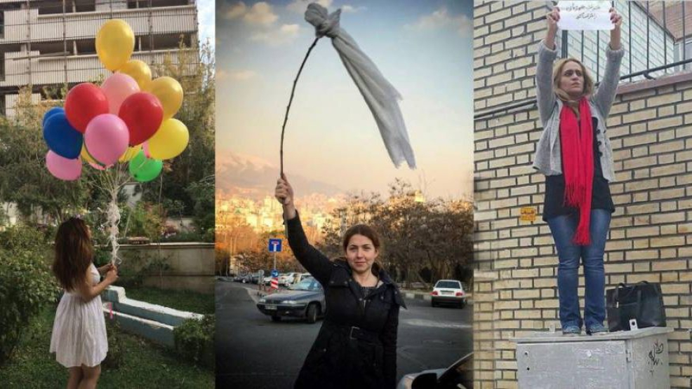 Die mutigen "Mädchen von der Revolutionsstraße" und ihr Protest in Iran für Frauenrechte.