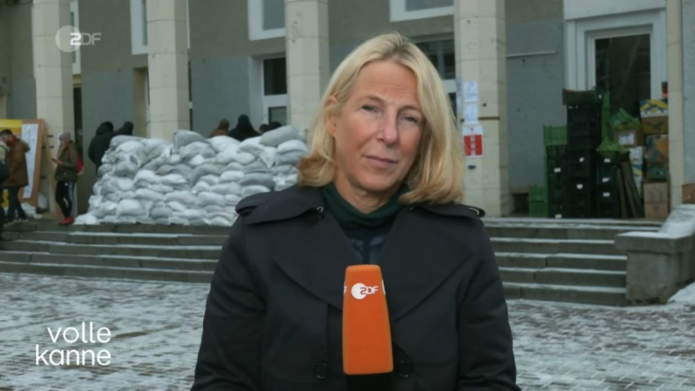 Katrin Eigendorf berichtet für das ZDF: