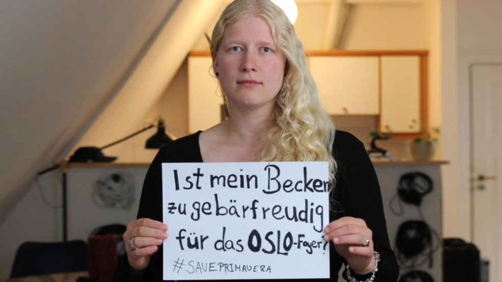 Alina Jakobs hat die Initiative "#SavePrimavera" ins Leben gerufen, um die Frauenfigur zurückzuholen. - Foto: Robin Antonjuk