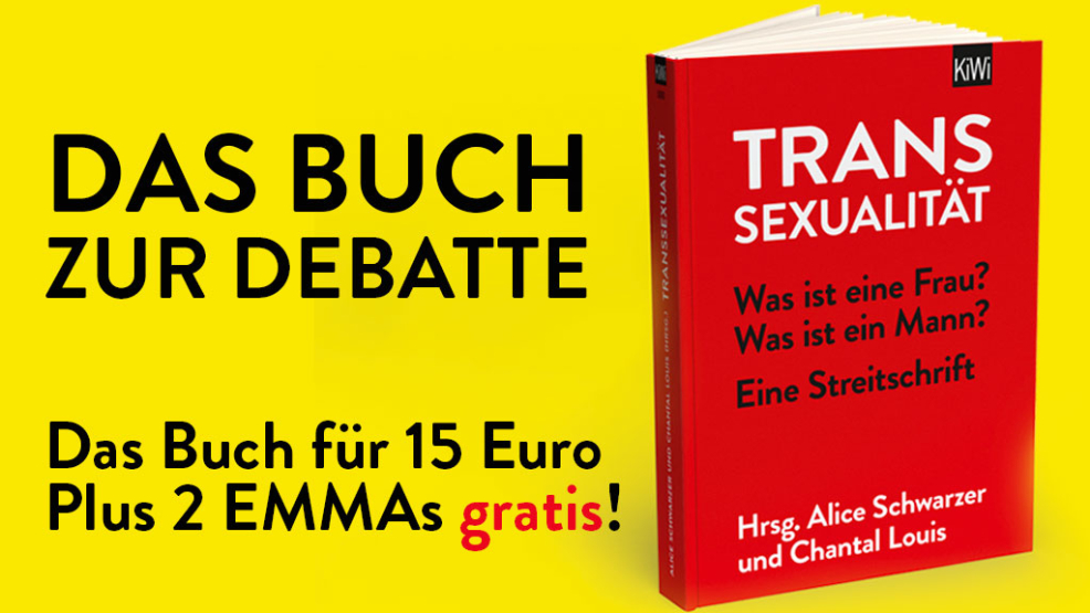 Das Buch zur Debatte! Chantal Louis /Alice Schwarzer "Transsexualität - Was ist eine Frau? Was ist ein Mann?" (KiWi)