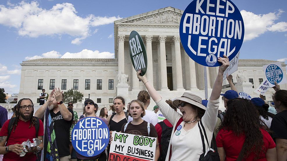 Demonstration im Juni 2024 vor dem Supreme Court in Washington für das Recht auf Abtreibung. - FOTO: IMAGO/NurPhoto