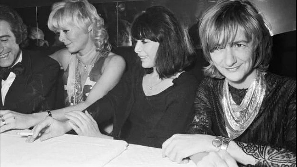 Sie hatte nicht nur mit einer Frau eine Affäre: Hier Sagan mit Juliette Greco.