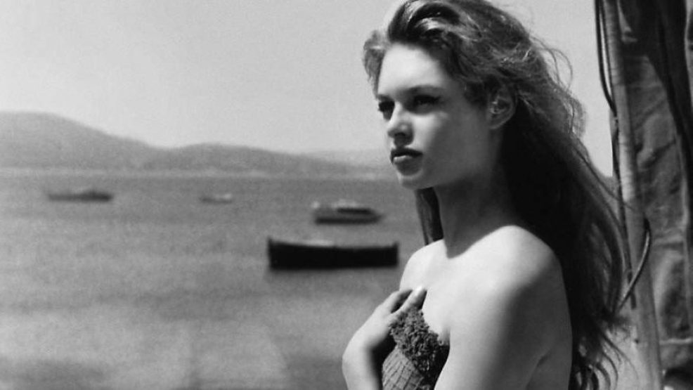  Brigitte Bardot 1956 in St. Tropez. Da dreht sie mit Vadim "Und ewig lockt das Weib". 