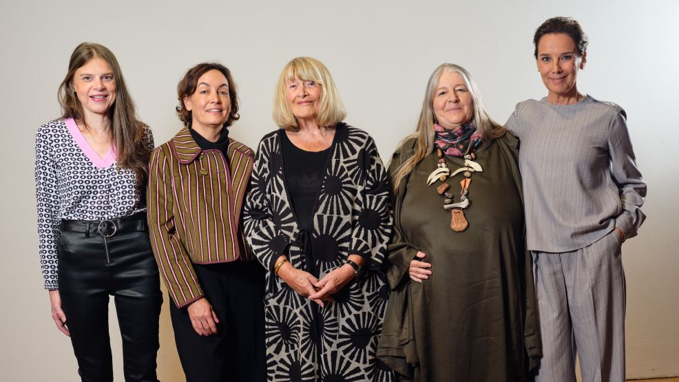 HeldinnenAward 2026: Christiane Florin, Maria Mesrian, Alice Schwarzer, Kirsten Bruchhäuser und Désirée Nosbusch. - Foto: Bettina Flitner